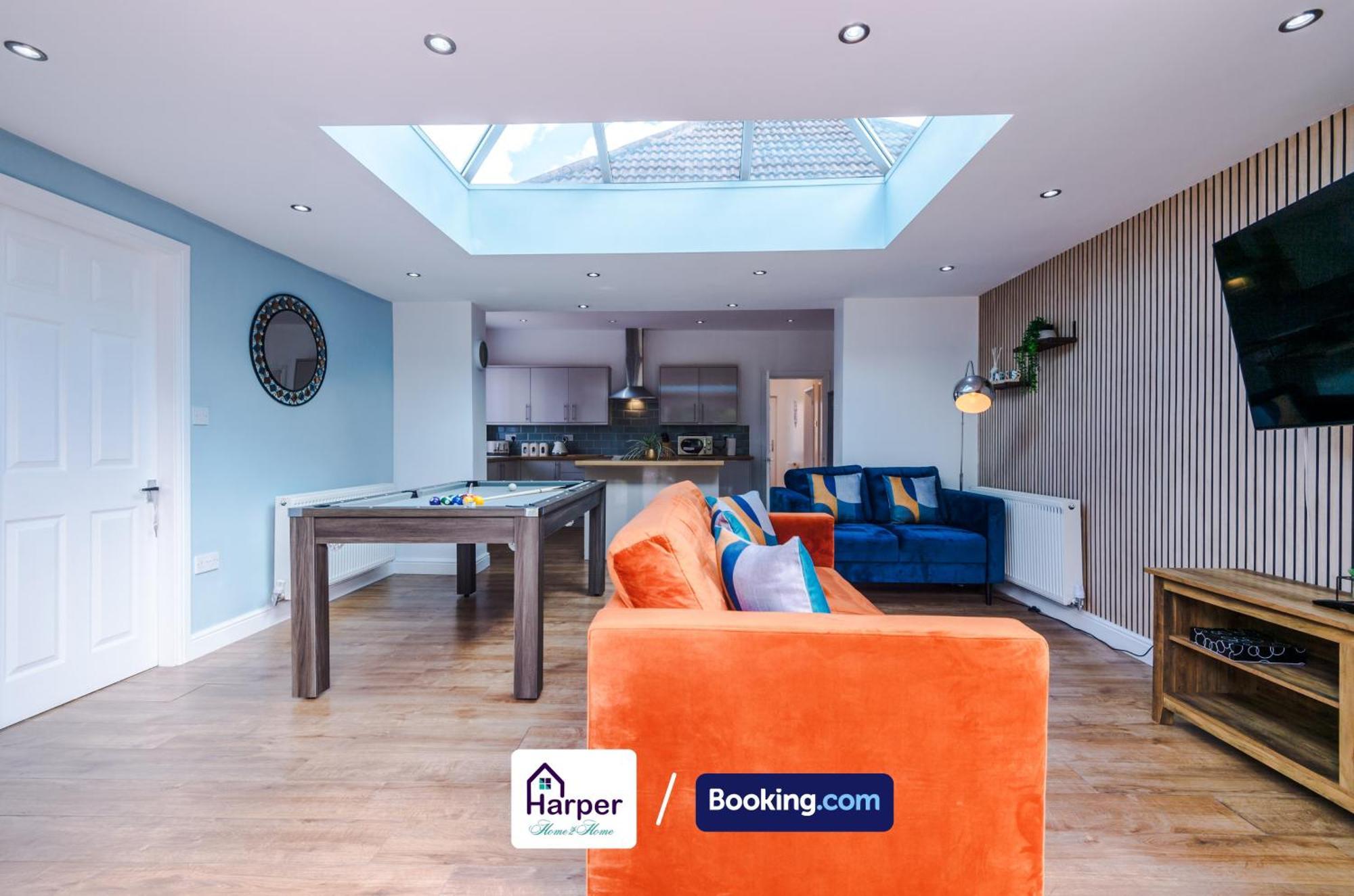 Spacious Detached Bungalow By Harperletting Short Lets & Serviced Accommodation Buckely With Pool Table & Driveway Buckley 외부 사진